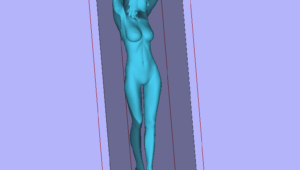 VCarve Vectric sexy woman Figur 3D CNC Fräsen multisided milling